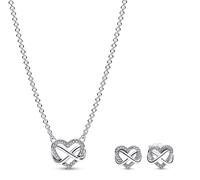 Pandora Jewelry Women's Gift Set Sparkling Infinity Heart 68321