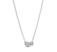 Pandora Jewelry Women's Necklace Embracing Halo Silver 393776C01 393776C01-45