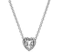 Pandora Jewelry Women's Necklace Silver 925 Elevated Heart 398425C01-45