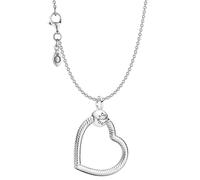Pandora Jewelry Women's Necklace Silver 925 With Pendant Moments Heart O 51757