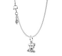 Pandora Jewelry Women's Necklace With Pendant Labrador Puppy Silver 925 75249