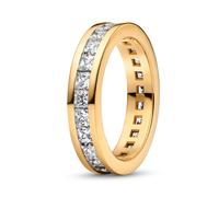 Pandora Jewelry Women's Ring Eternity Gold Coloured 163797C01