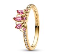 Pandora Ladies Ring Disney Princess Rapunzel Tiara Gold 163651C01