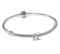 PANDORA Ladies Silver Bracelet Starter Set Mini Music Note 21496