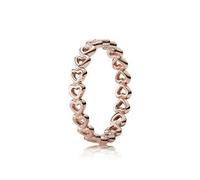 Pandora Linked Love Rose Gold Ring - 58
