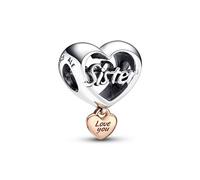 Pandora Love You Sister Heart Charm