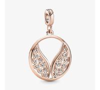 PANDORA ME 14ct Rose Gold Plated Cubic Zirconia Burning Wings Charm 789672C01