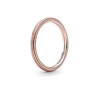 Pandora ME 14K Rose Gold-Plated Ring, Size 52, No Box