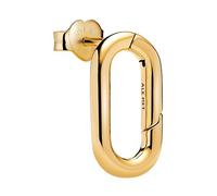 Pandora Me 263856C00 Hinged Stud Earrings in 14 Carat Gold-Plated Sterling Silver Compatible with Pandora Me Pendant, 2,4x16,7x9,1 mm, Sterling Silver, No Gemstone