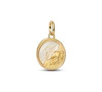 PANDORA ME Pegasus 764090C01 Sterling Silver 14K Gold Plated Mother of Pearl Locket Pendant with Me and Moments Compatible