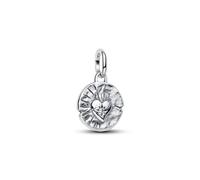PANDORA ME 793975C01 Sterling Silver Heart Locket with Cubic Zirconia Compatible with Me and Moments