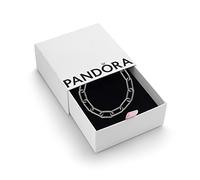 PANDORA ME Link Chain Bracelet In Ruthenium-Plated For Medallion Charms, Size 17.5, With Gift Box