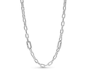 PANDORA ME Link Chain Necklace In Sterling Silver For Medallion Charms, 50cm, No Box