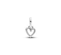 Pandora ME Open Heart sterling silver mini dangle