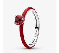 PANDORA ME Red Chakra Heart Ring 193088C05-56