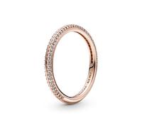 Pandora Me Rose Gold Pavé Ring - Ring Size 54