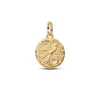 PANDORA ME Schwalbe 764082C01 Sterling Silver Locket Charm with 14K Gold Plated Alloy and Cubic Zirconia Compatible Me & Moments