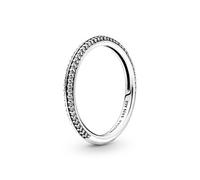 Pandora ME Sterling Silver Pavé Ring, Size 54, No Box