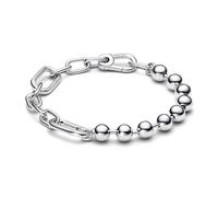Pandora ME Sterling silver bead and link bracelet, 4