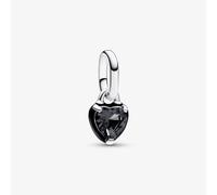 PANDORA ME Sterling Silver Black Chakra Mini Heart Dangle Charm 793042C01