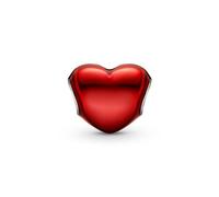 Pandora Metallic Red Heart Charm