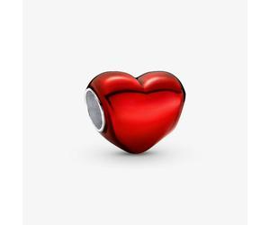 PANDORA Metallic Red Heart Charm 793337C02