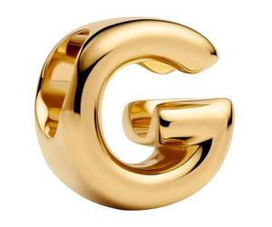 PANDORA Mini Charm Letter G Gold 763953C00