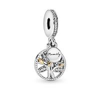 PANDORA Moments 14k Gold Sparkling Family Tree Dangle Charm, No Box