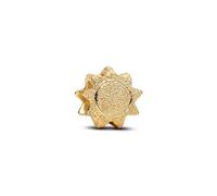 Pandora Gold Textured Sun Mini Charm