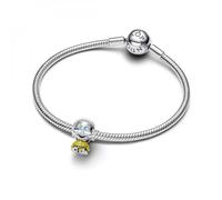 PANDORA Moments Disney Snow White Seppel Charm Sterling Silver, Compatible Moments Bracelets, 793749C01, 9,8x14,9x12,2 mm, Sterling Silver, No Gemstone