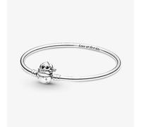 PANDORA Moments Disney Stitch Biting Clasp Bangle 591683C01-21