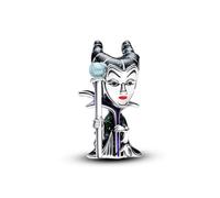 Pandora Moments Disney Villains Maleficent Charm aus Sterling Silber, Compatible mit Pandora Moments Arm Benches, 793423C01