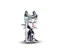 Pandora Moments Disney Villains Maleficent Charm aus Sterling Silber,Kompatibel mit Pandora Moments Armbänder,793423C01, Enamel
