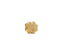 Pandora Charms Mini Clover Texture Charm 14k Gold Overlay 764047C00