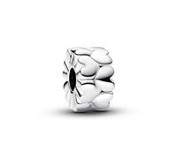 Pandora Moments Hearts sterling silver clip