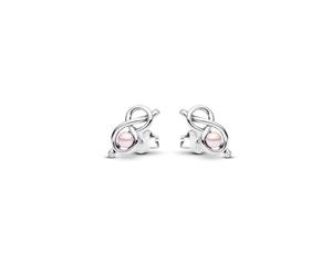 Pandora Moments Infinity Knot Stud Earrings in Sterling Silver with Zirconia, 293761C01