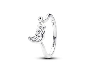 Pandora Moments Love sterling silver ring, 48