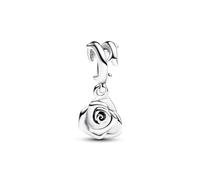 Pandora Moments Rose sterling silver dangle
