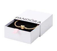 Pandora Gold Moments Heart Clasp Bracelet - 18cm