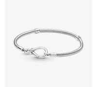 PANDORA Moments Silver Infinity Knot Clasp Bracelet 590792C00-21
