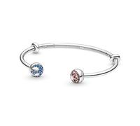 Pandora, Moments Star Wars™ Light & Dark Side Logo Open Bangle, Size 17.5