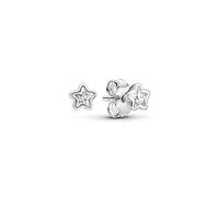 Pandora Moments Sterling Silver Sparkling Star Stud Earrings, No Box