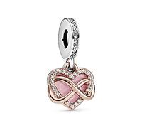 Pandora Sparkling Infinity Heart Dangle Charm 788878C01