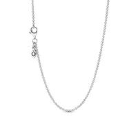 PANDORA Moments Women's Sterling Silver Classic Cable Necklace, 90cm, No Box