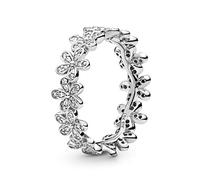 PANDORA Moments Women's Sterling Silver Daisy Ring, Size 50, No Box