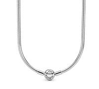 PANDORA Moments Women's Sterling Silver Necklace, 42cm, No Box
