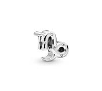 Pandora Moments Women's Sterling Silver Sparkling Capricorn Zodiac Dangle Charm - Compatible with Pandora Moments Bracelets & Necklaces, No Box