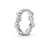 PANDORA Moments Women's Sterling Silver Sparkling Daisy Flower Crown Ring, Size 50, No Box