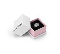 Pandora Moments Women's Sterling Silver Sparkling Paw Price Cubic Zirconia Bracelet Charm, With Gift Box