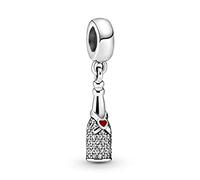 Pandora Sparkling Wine Bottle Dangle Charm